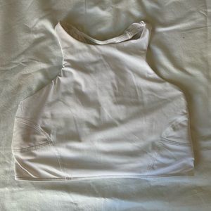 Lululemon Mesh Back Train Bra in White